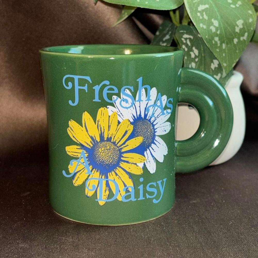Anthropologie mug new fresh as a daisy